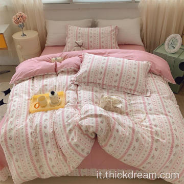 Set di cuschette per letti per letti per letti al letto in polvere rosmarino